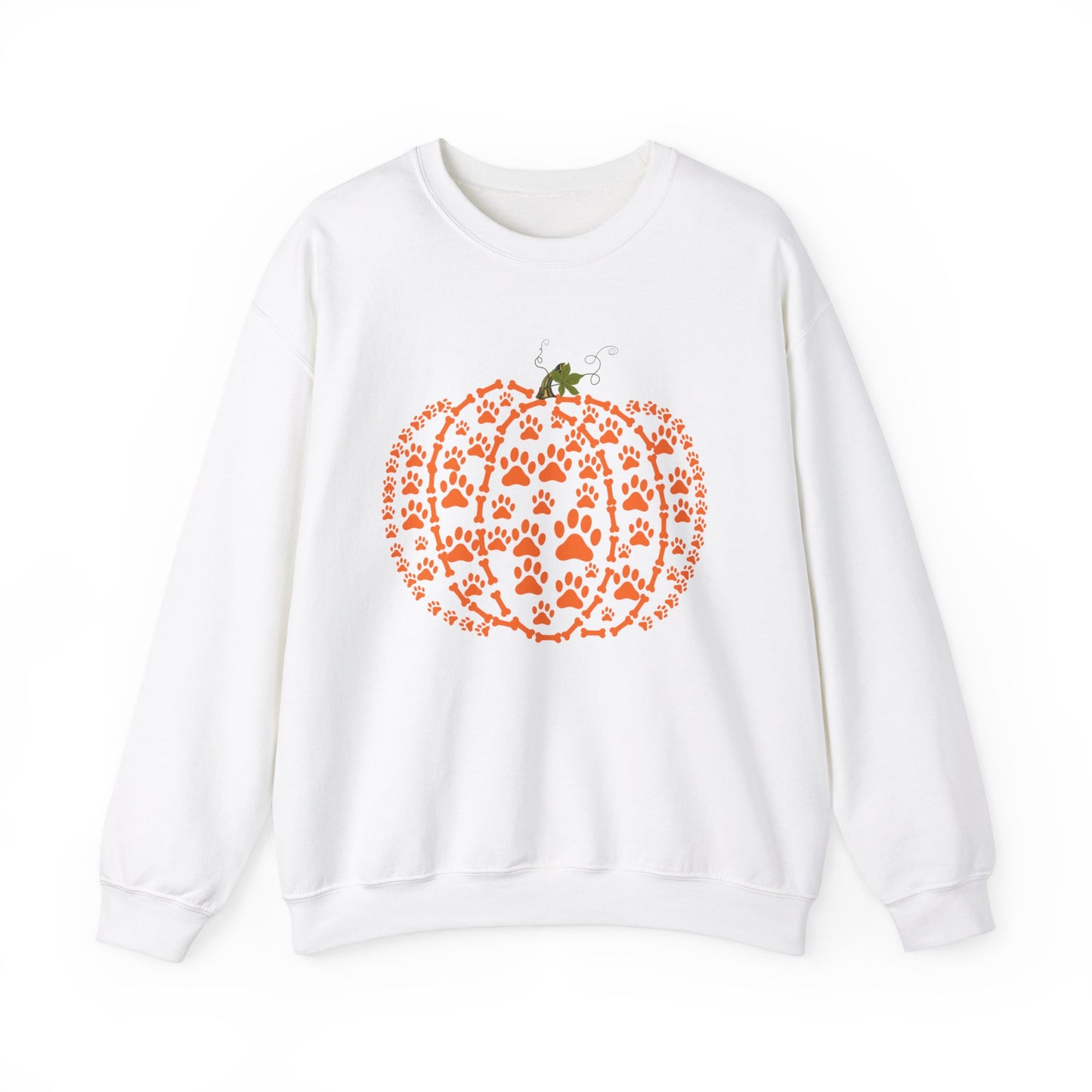 Pawprint Pumpkin Heavy Blend™ Sweatshirt