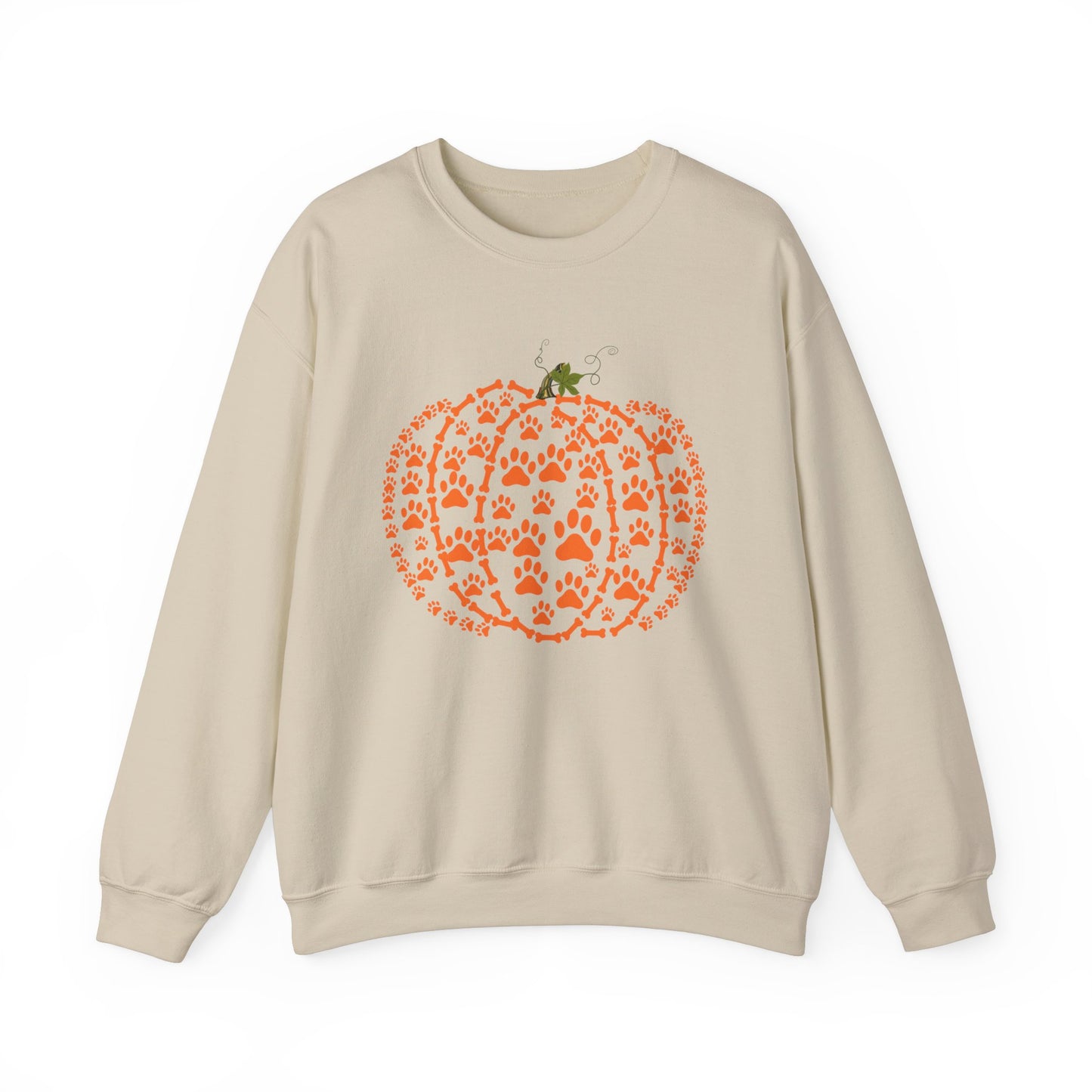 Pawprint Pumpkin Heavy Blend™ Sweatshirt