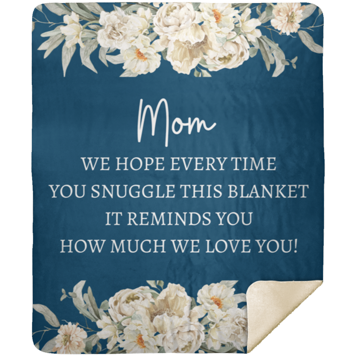 TO MY MOM | PREMIUM SHERPA BLANKET 50 x 60