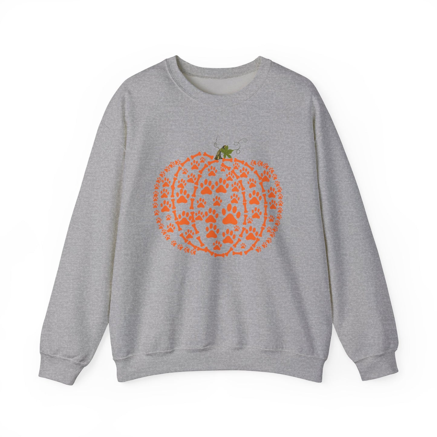 Pawprint Pumpkin Heavy Blend™ Sweatshirt