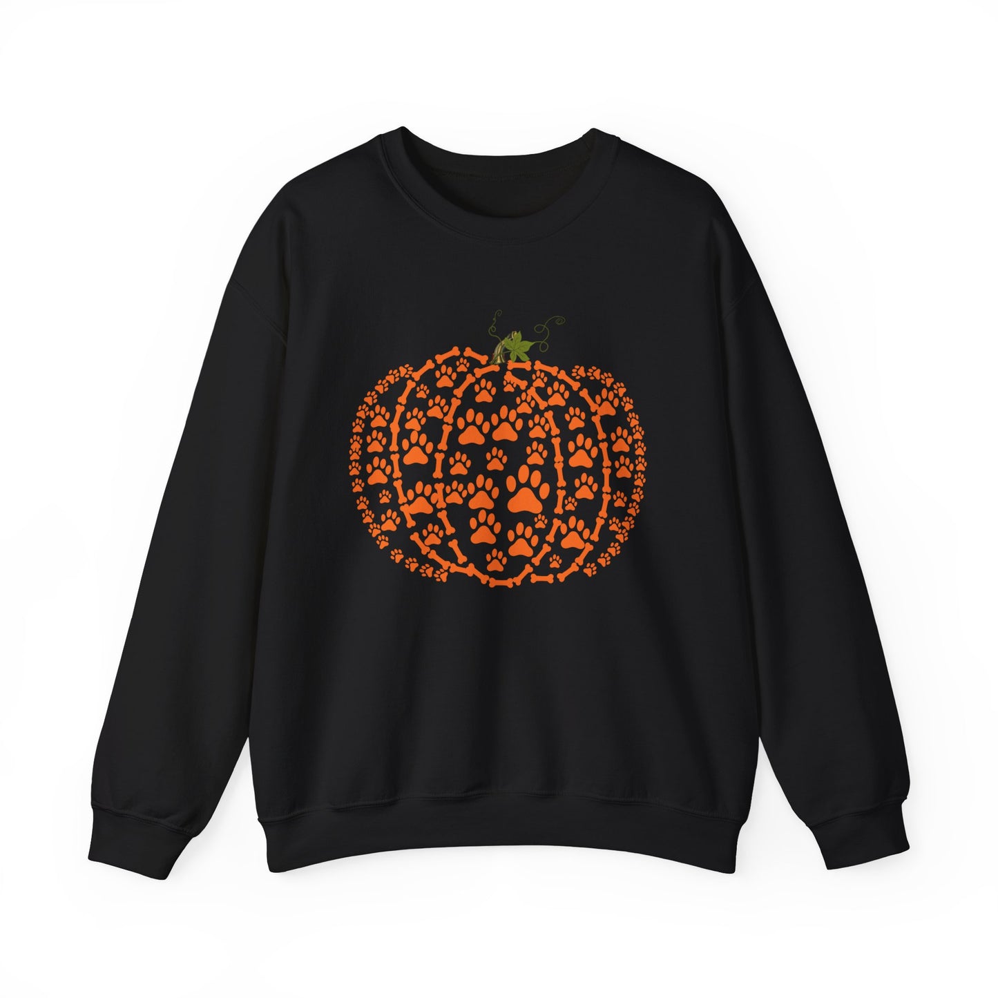 Pawprint Pumpkin Heavy Blend™ Sweatshirt