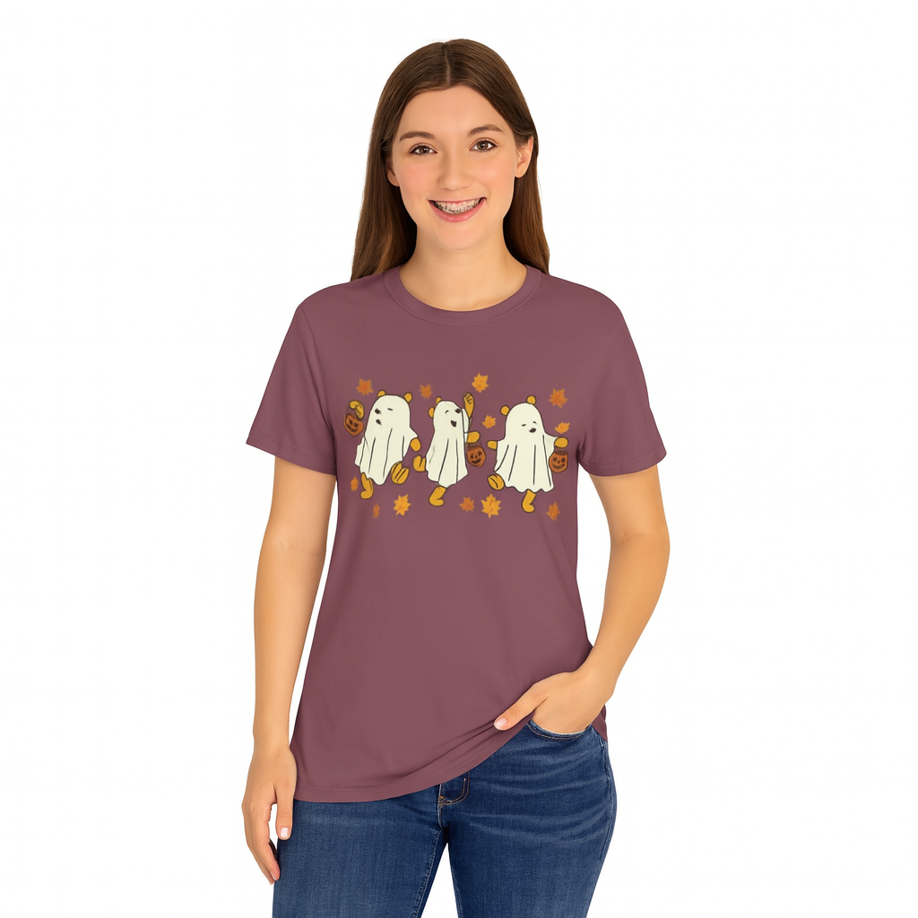 Comfort Colors® " Trick-or-Treat Teddybear Ghosts" Halloween T-shirt