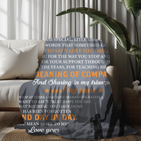 To My Dad | FLM Arctic Fleece Blanket 50x60