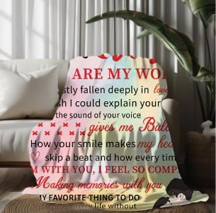 To My Wife | Arctic Fleece Blanket 50x60