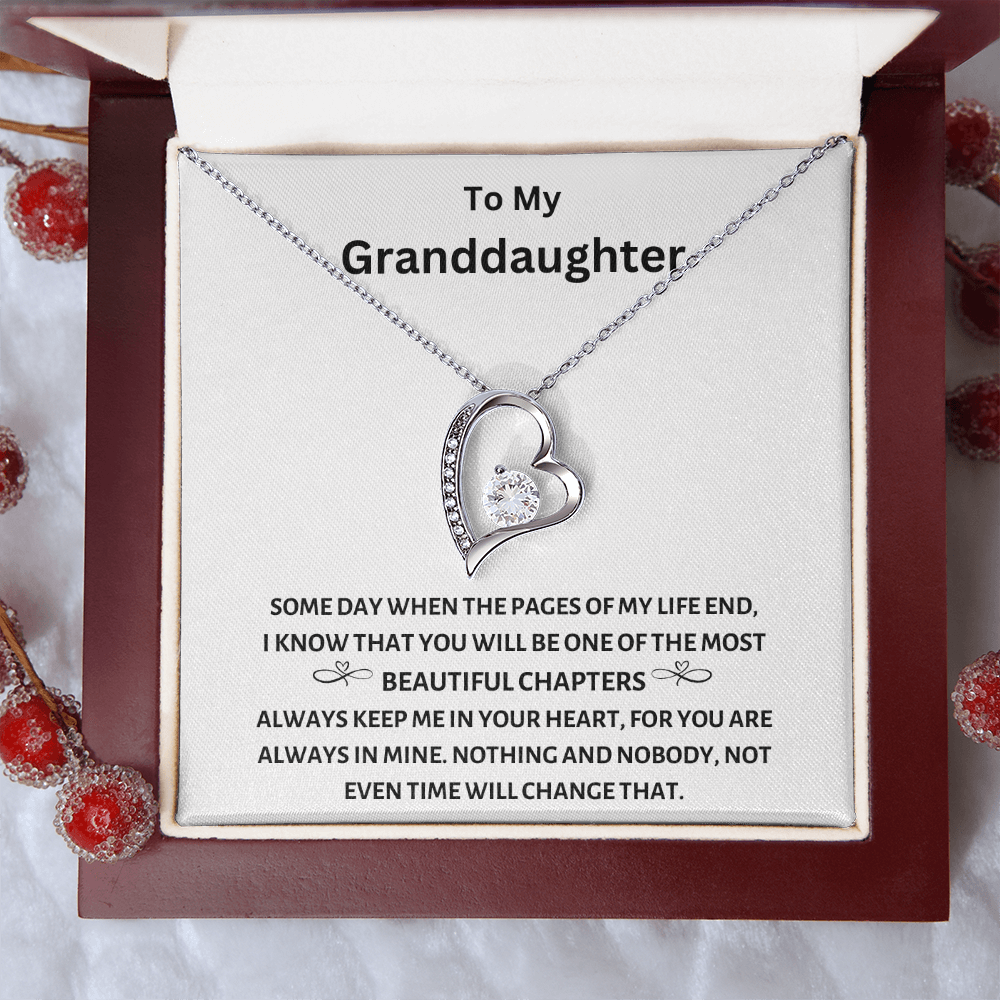 TO MY GRANDDAUGHTER | FOREVER LOVE NECKLACE