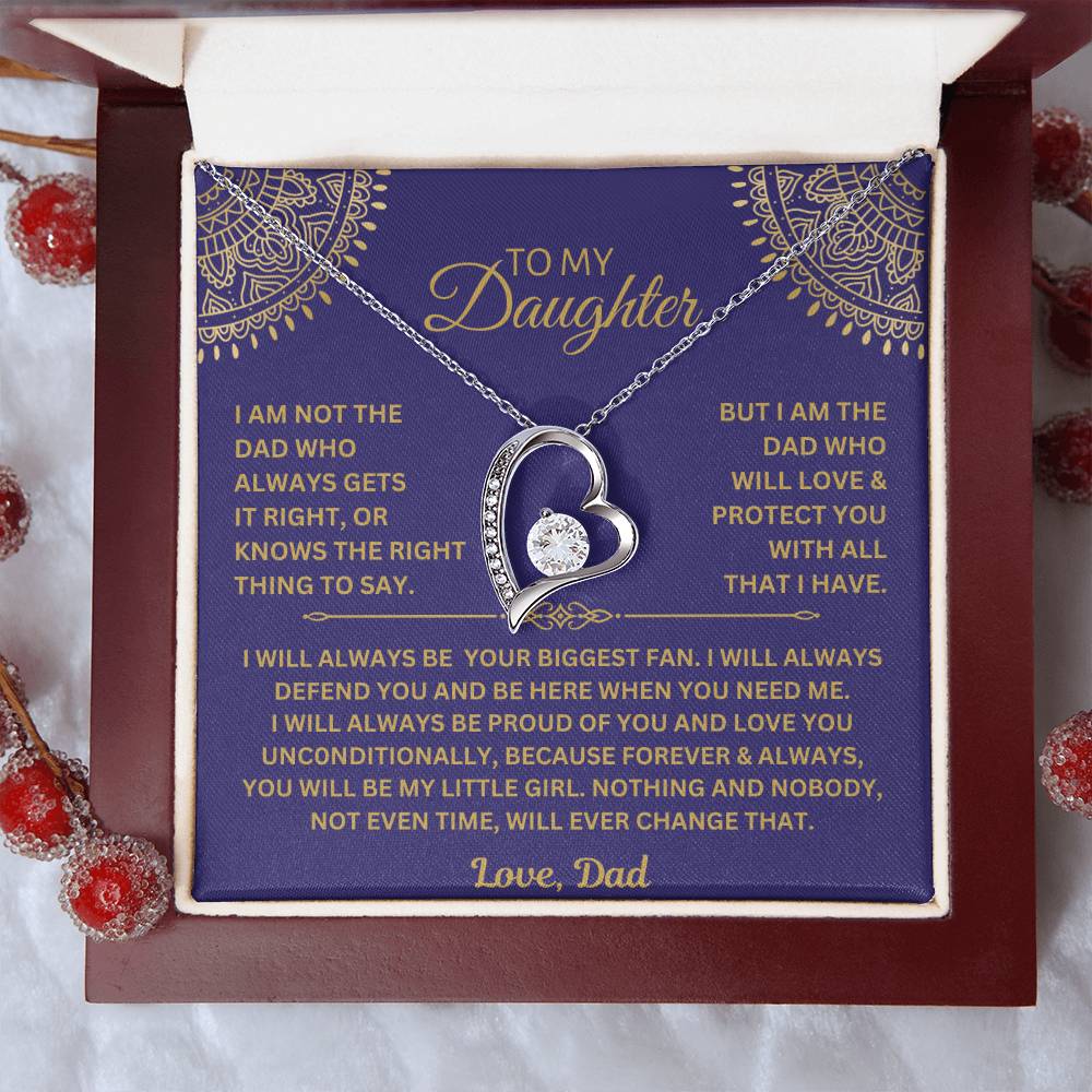 TO MY DAUGHTER | FOREVER LOVE NECKLACE