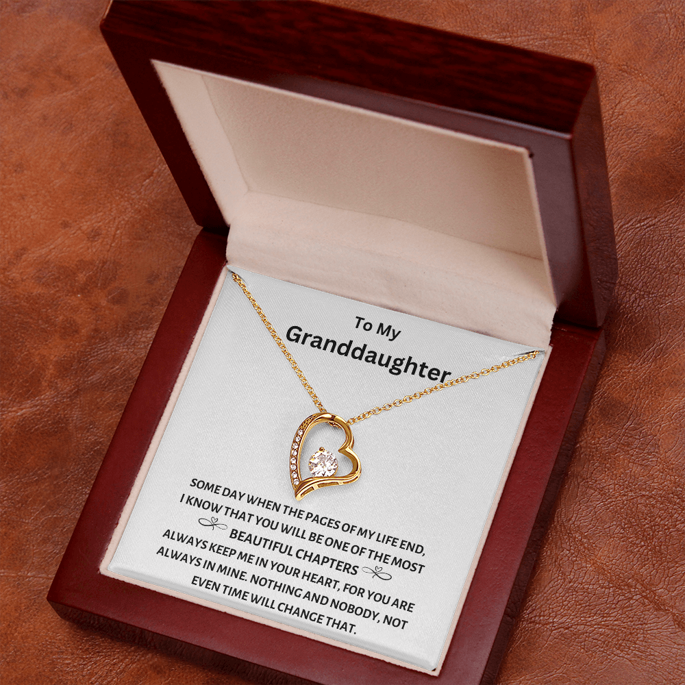 TO MY GRANDDAUGHTER | FOREVER LOVE NECKLACE
