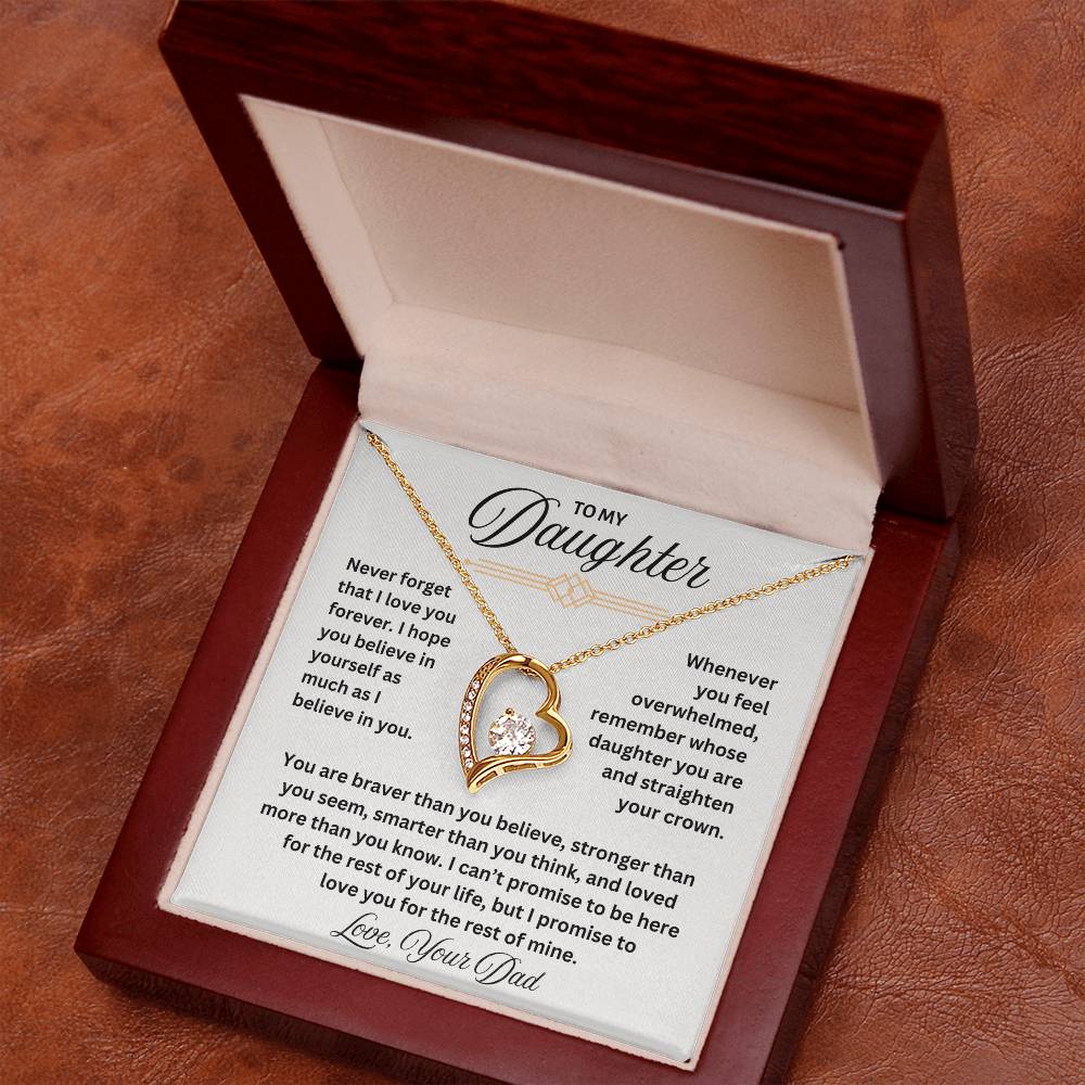 TO MY DAUGHTER | FOREVER LOVE NECKLACE