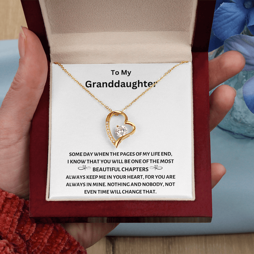 TO MY GRANDDAUGHTER | FOREVER LOVE NECKLACE