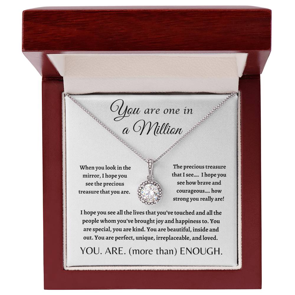 You are one in a Million | Daughter Necklace | Mother Necklace