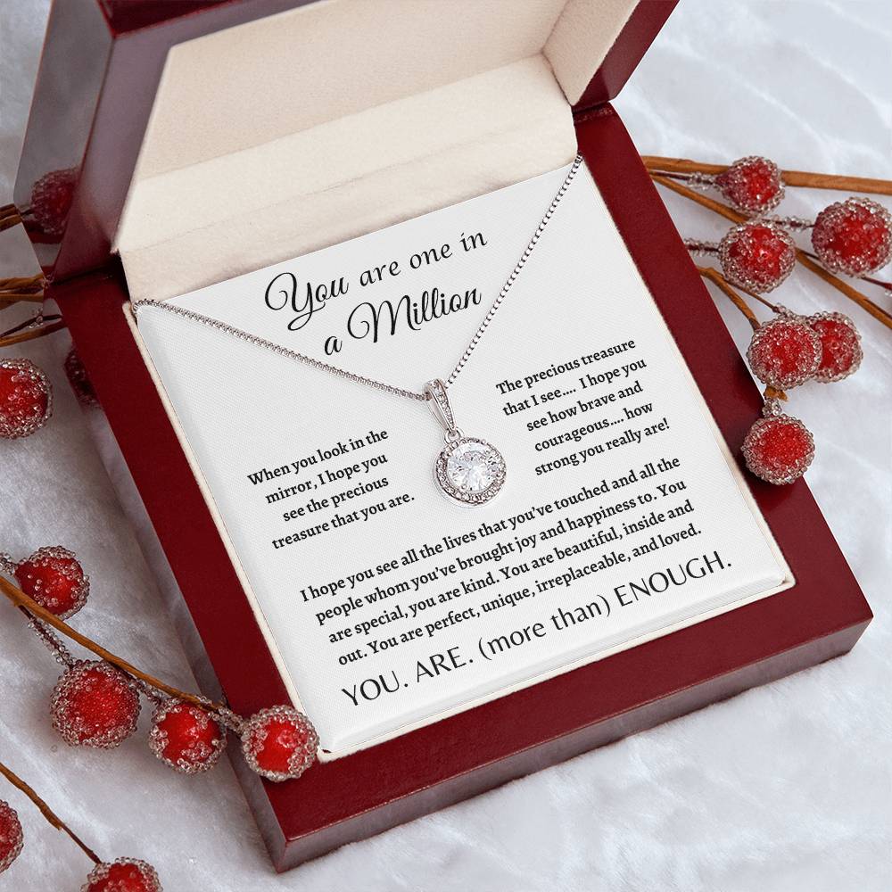 You are one in a Million | Daughter Necklace | Mother Necklace