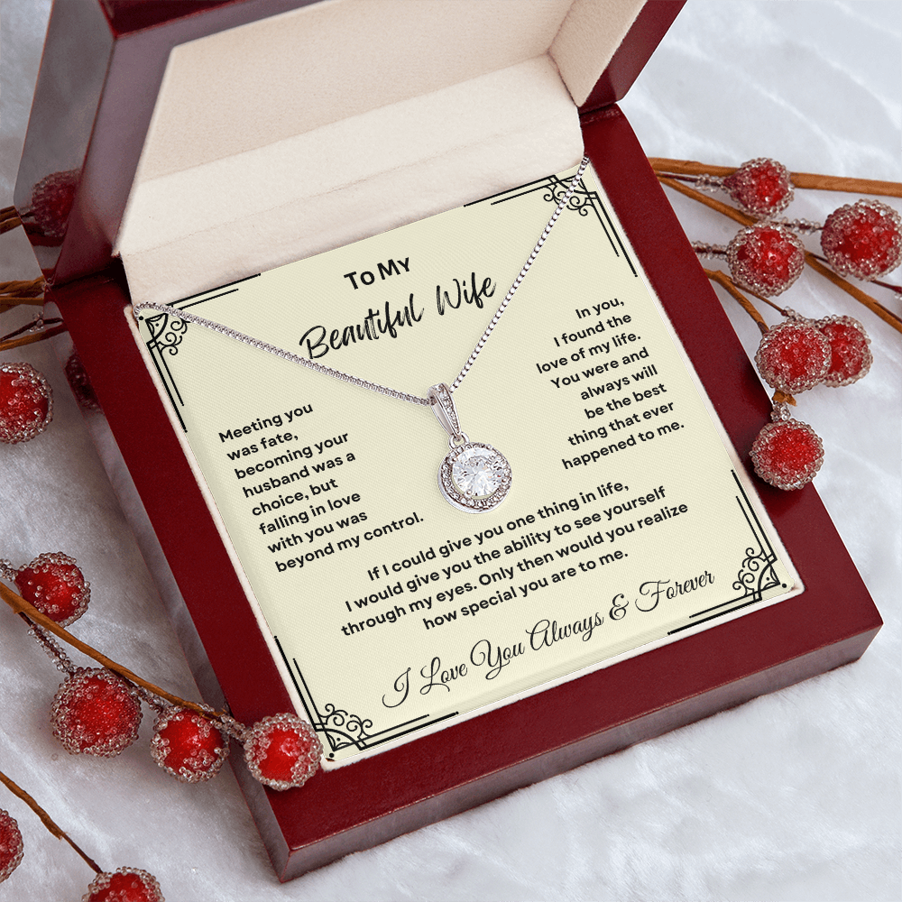 TO MY BEAUTIFUL WIFE | ETERNAL HOPE NECKLACE