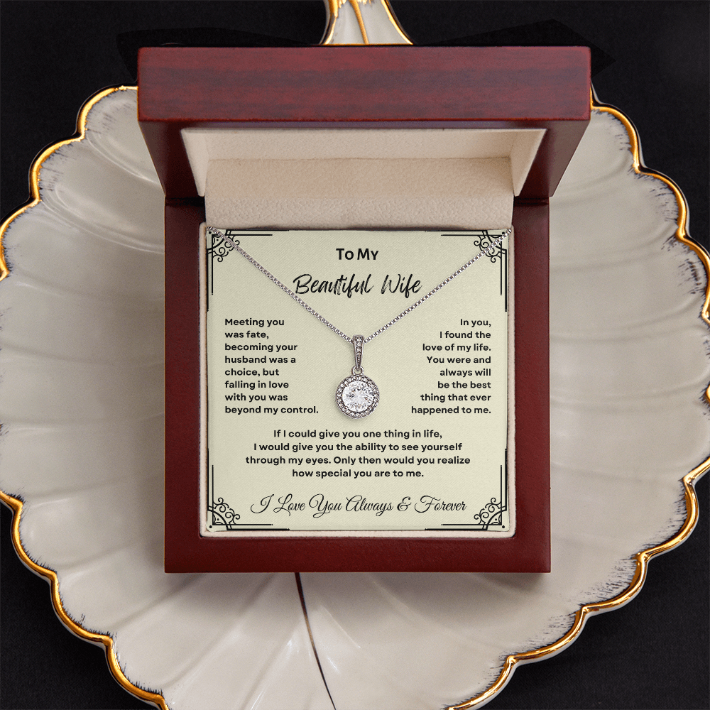 TO MY BEAUTIFUL WIFE | ETERNAL HOPE NECKLACE