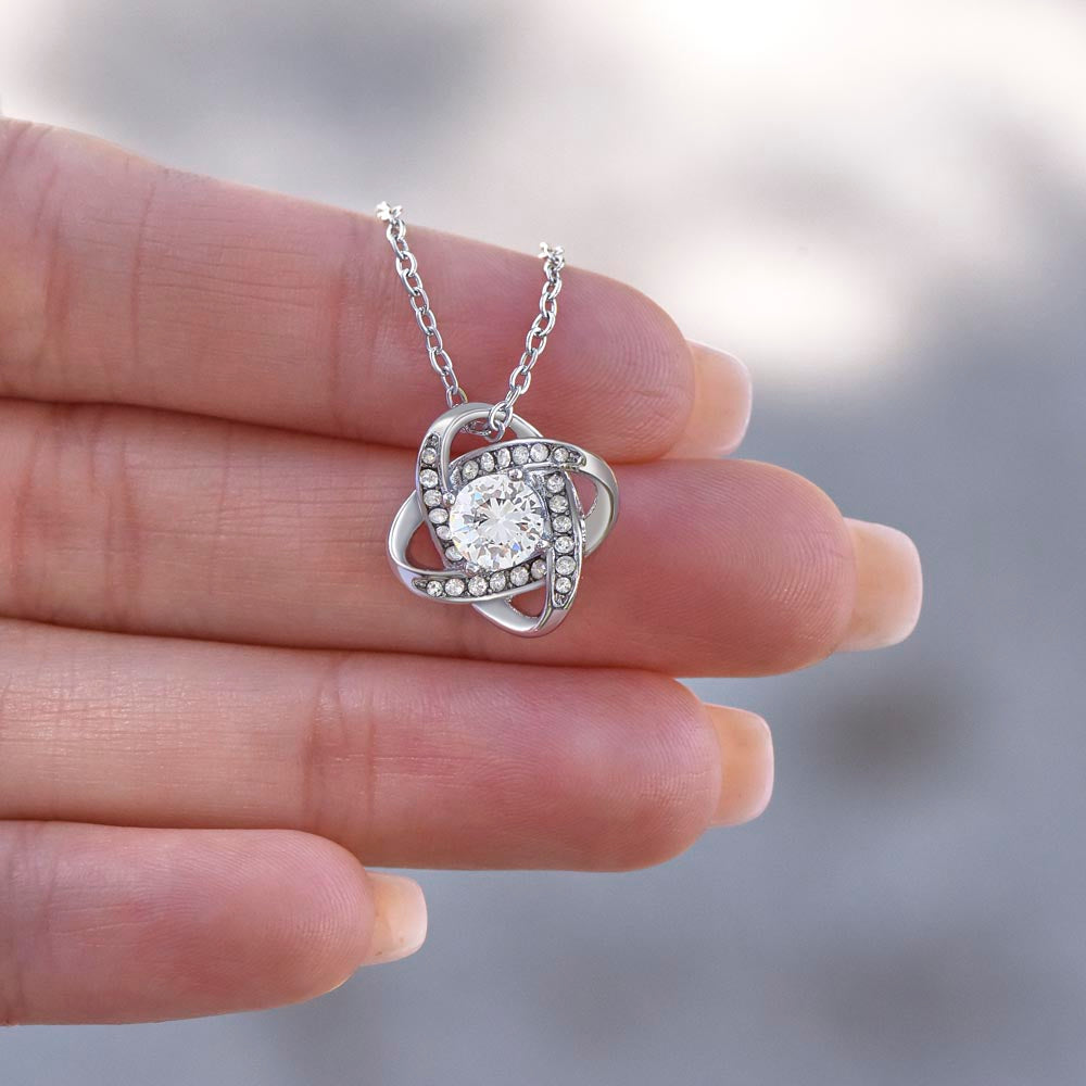 TO MY BEAUTIFUL WIFE | LOVE KNOT NECKLACE