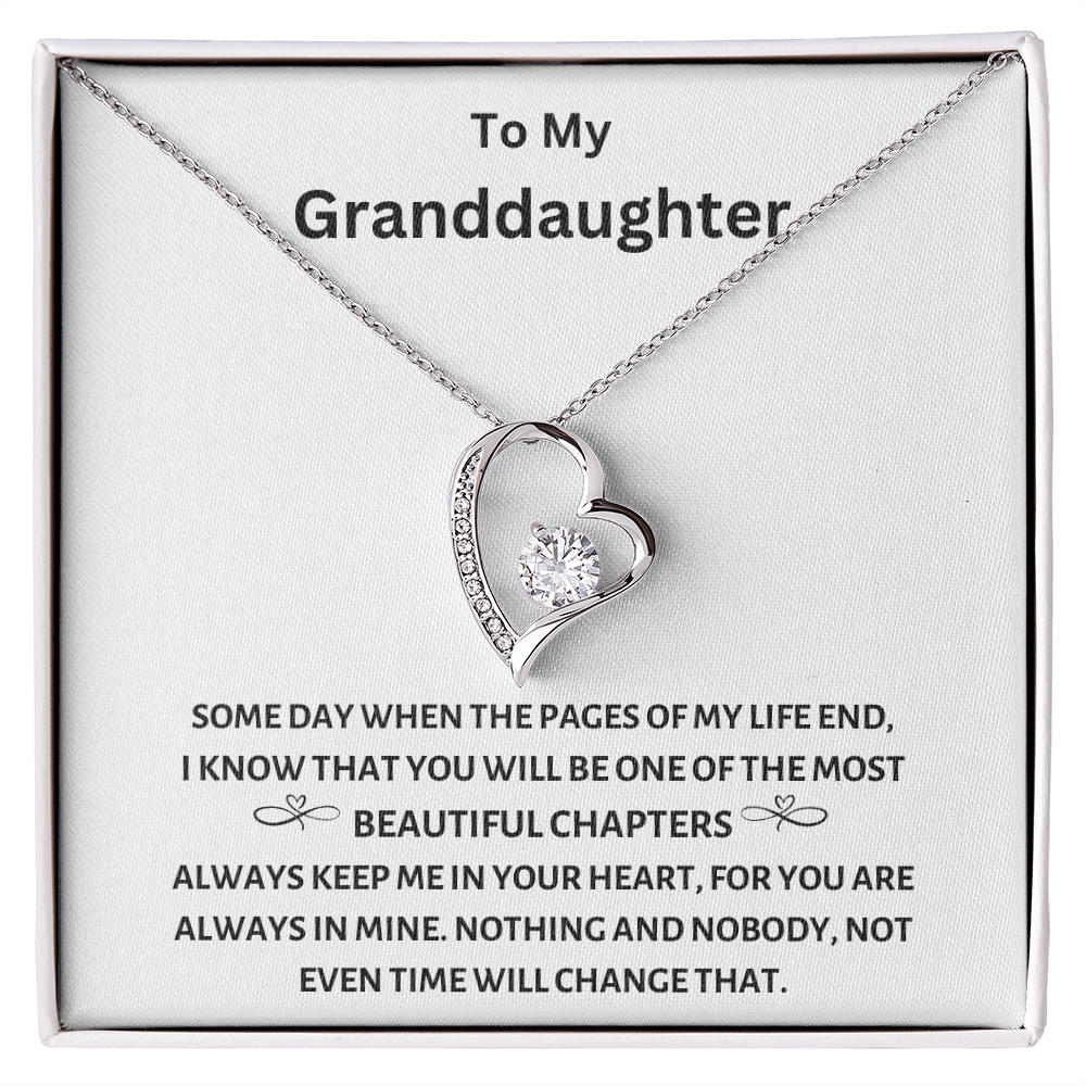 TO MY GRANDDAUGHTER | FOREVER LOVE NECKLACE