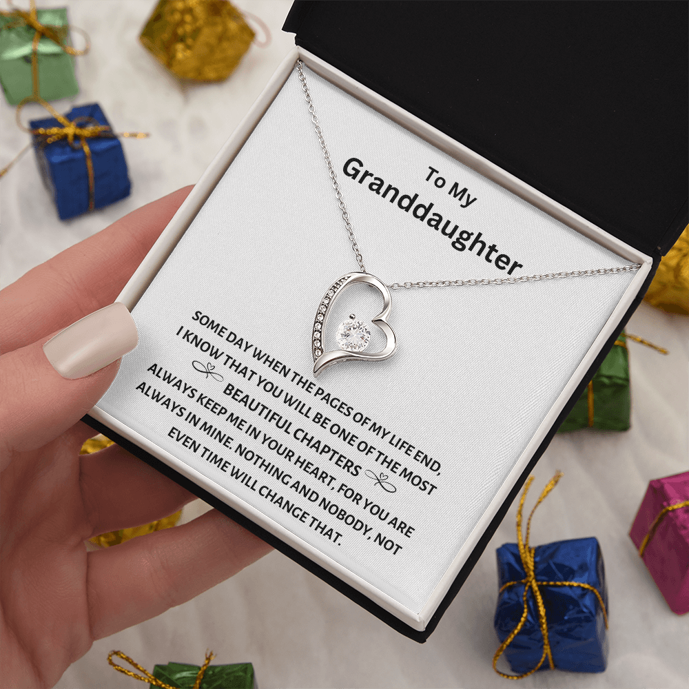 TO MY GRANDDAUGHTER | FOREVER LOVE NECKLACE