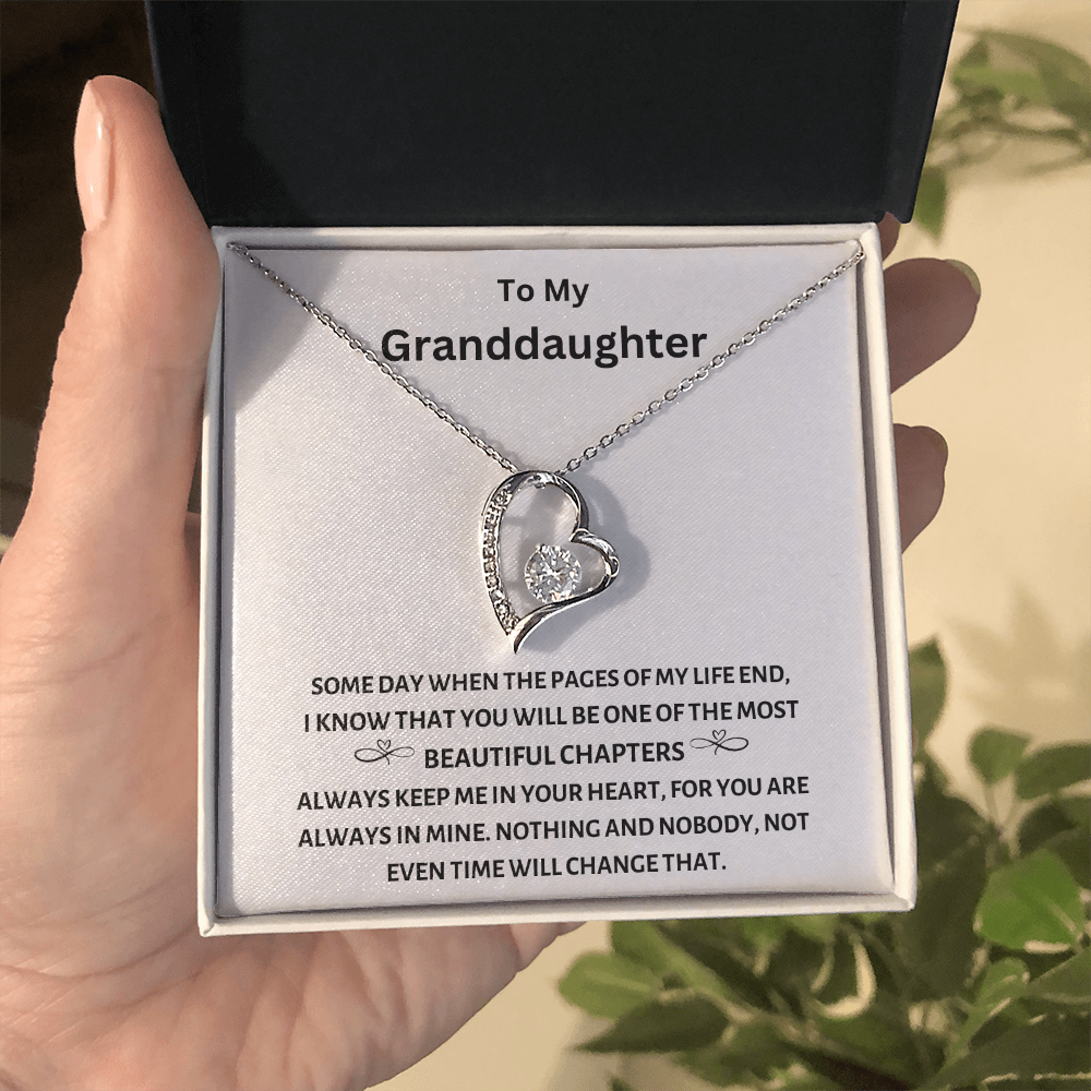 TO MY GRANDDAUGHTER | FOREVER LOVE NECKLACE
