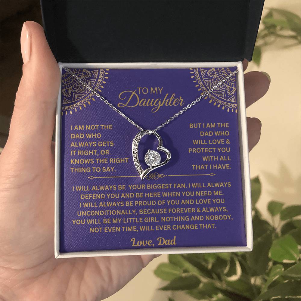 TO MY DAUGHTER | FOREVER LOVE NECKLACE