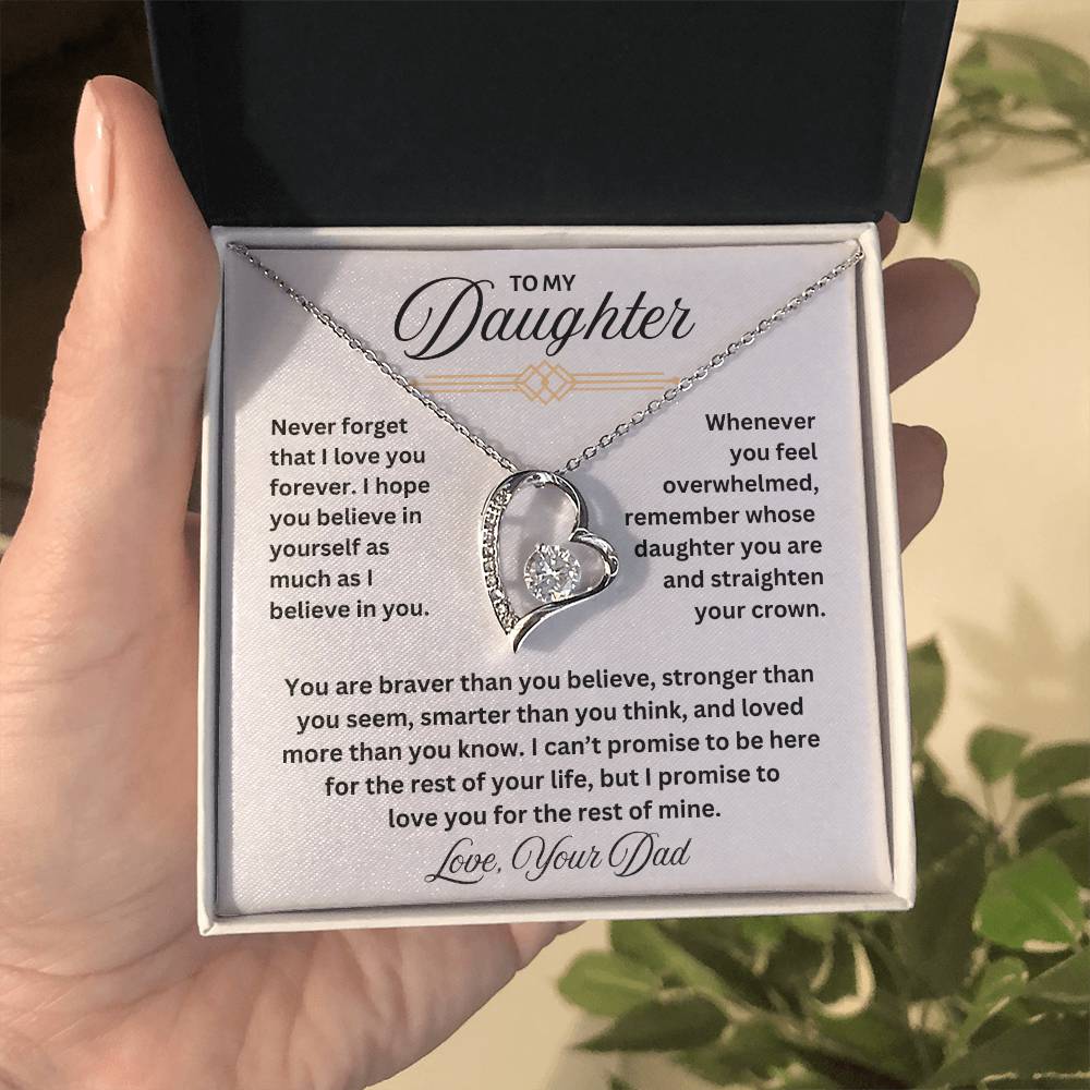 TO MY DAUGHTER | FOREVER LOVE NECKLACE