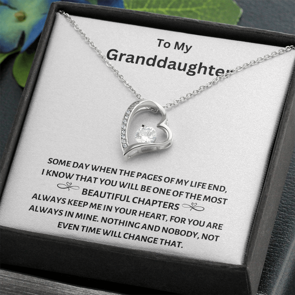 TO MY GRANDDAUGHTER | FOREVER LOVE NECKLACE
