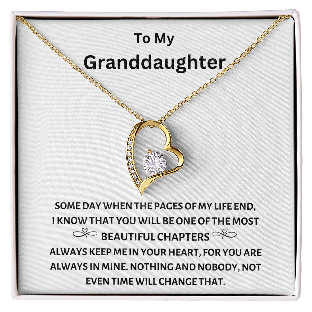 TO MY GRANDDAUGHTER | FOREVER LOVE NECKLACE
