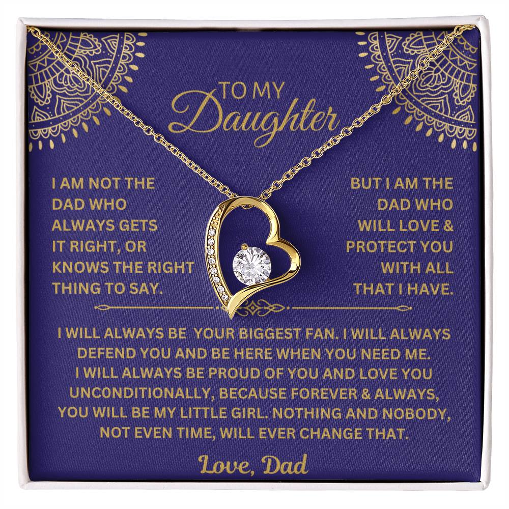TO MY DAUGHTER | FOREVER LOVE NECKLACE