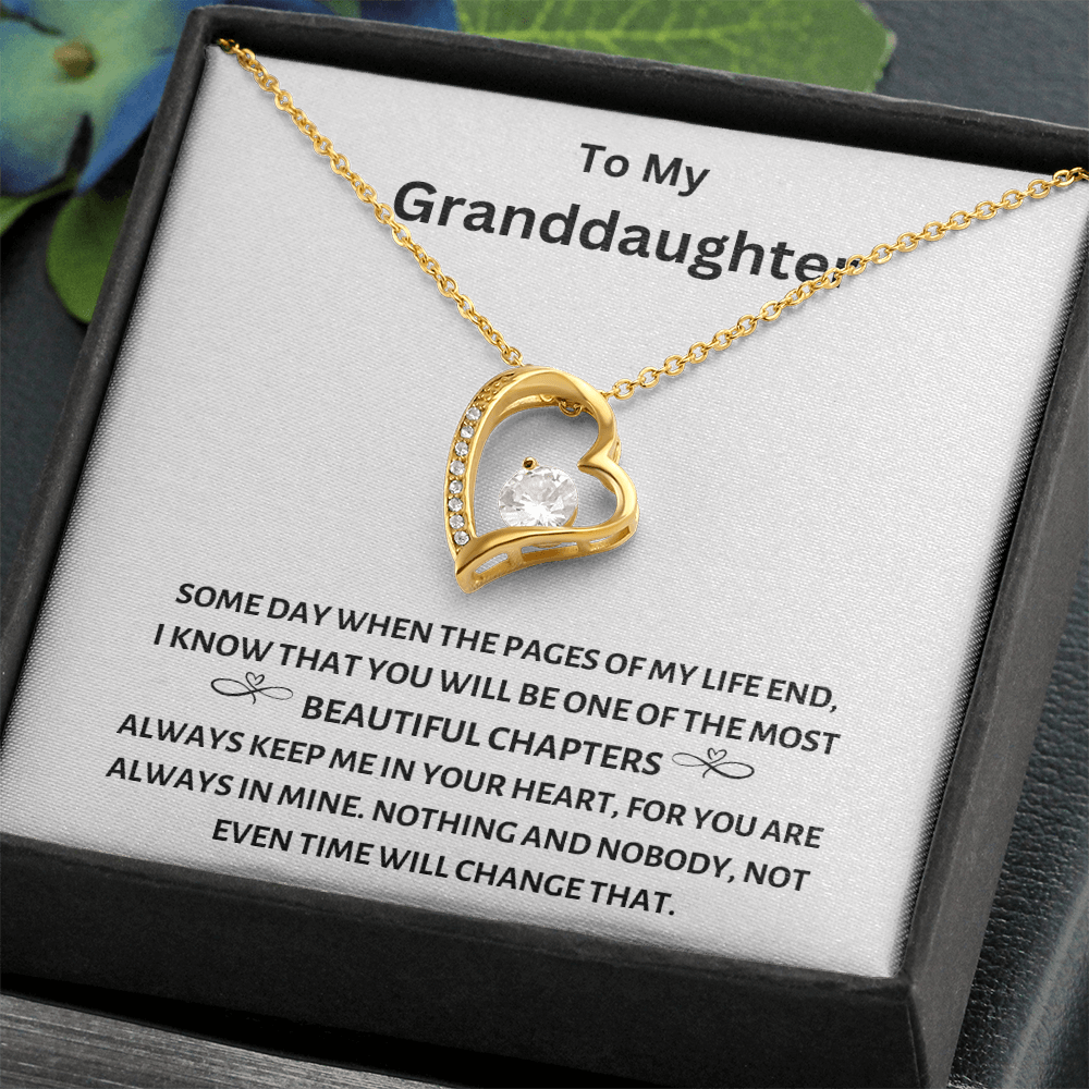 TO MY GRANDDAUGHTER | FOREVER LOVE NECKLACE