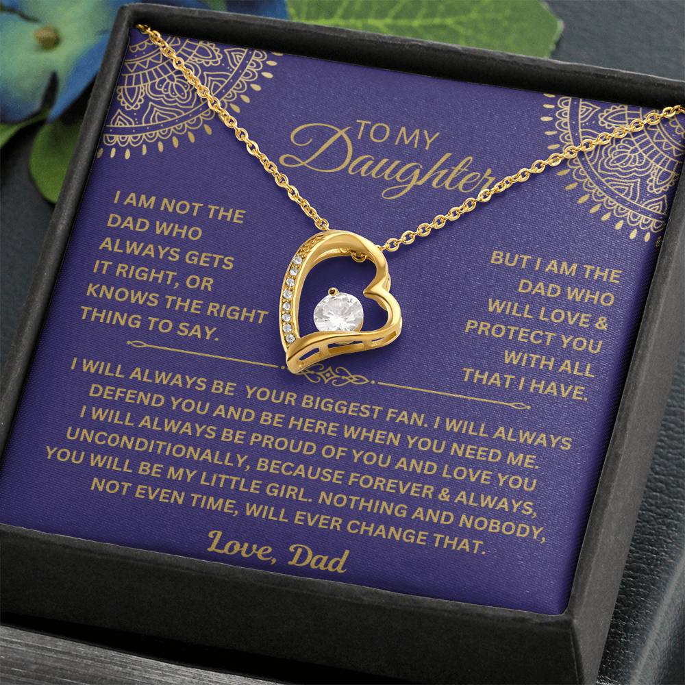 TO MY DAUGHTER | FOREVER LOVE NECKLACE