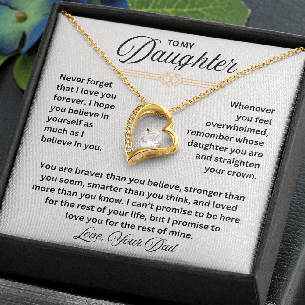 TO MY DAUGHTER | FOREVER LOVE NECKLACE