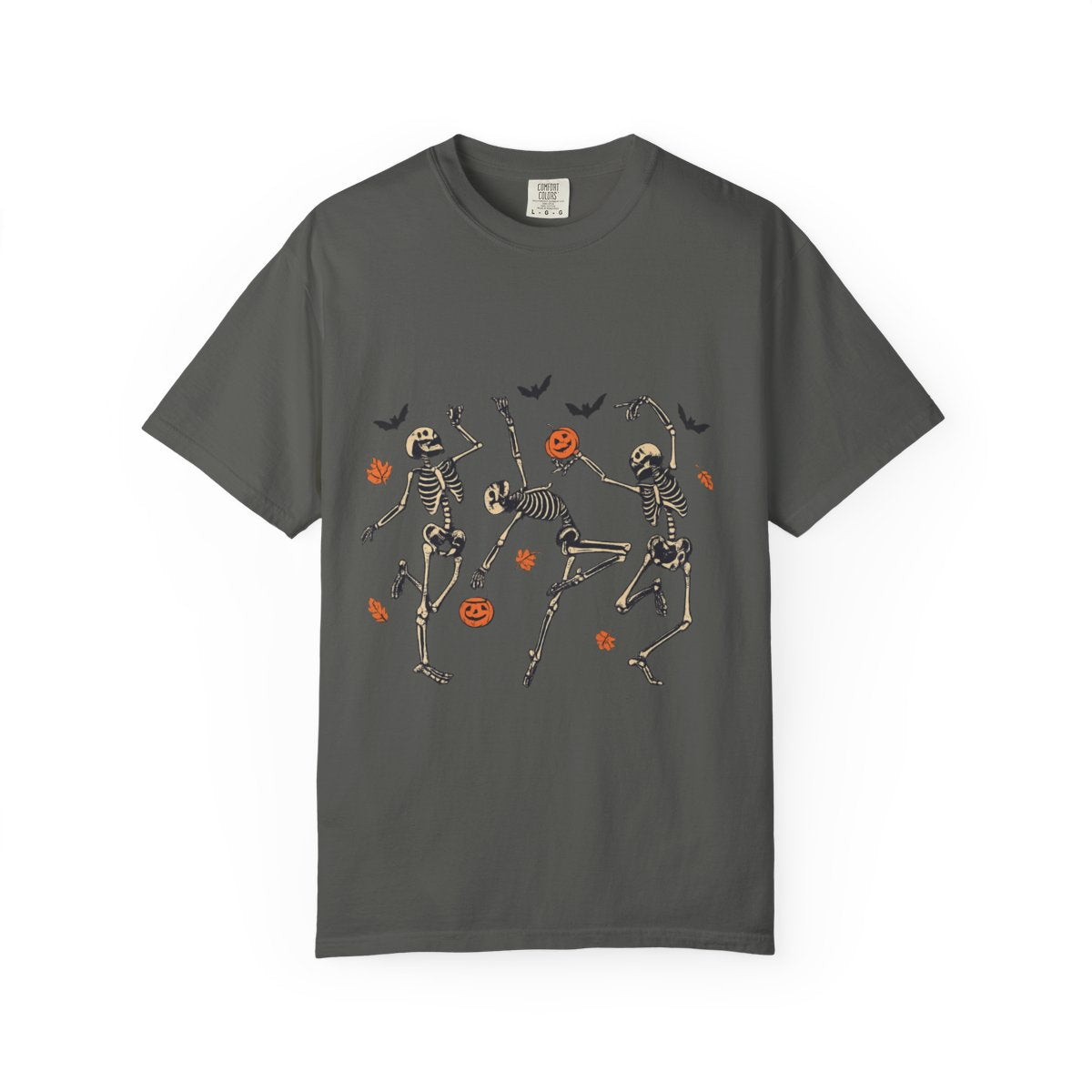 Comfort Colors Dancing Skeleton Trio Halloween T-Shirt