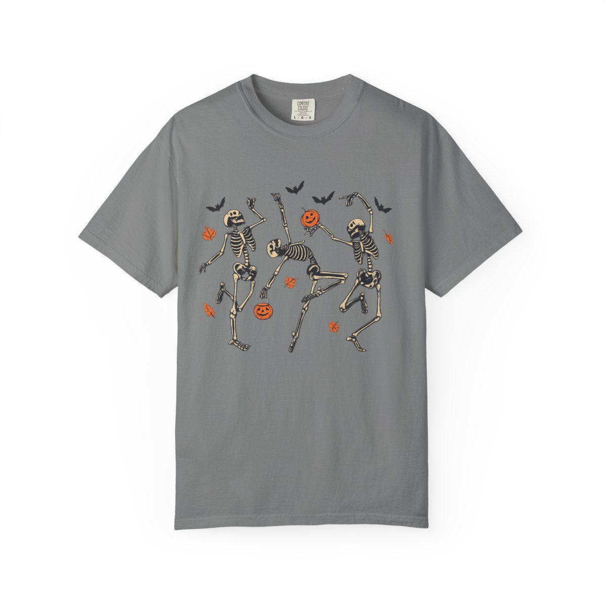Comfort Colors Dancing Skeleton Trio Halloween T-Shirt