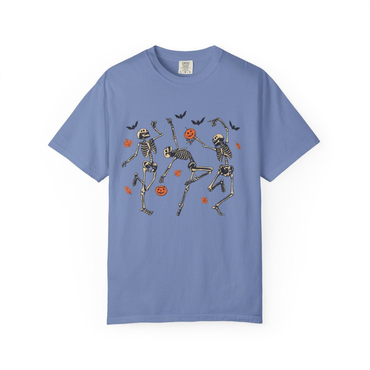 Comfort Colors Dancing Skeleton Trio Halloween T-Shirt