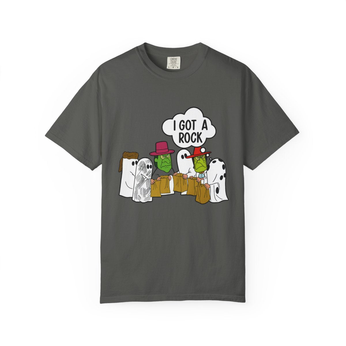 Comfort Colors® "I Got A Rock" Halloween Trick-or-Treat Grinch Mashup T-Shirt