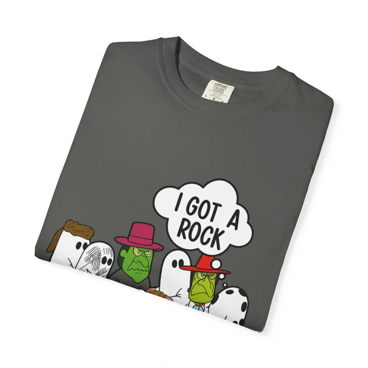 Comfort Colors® "I Got A Rock" Halloween Trick-or-Treat Grinch Mashup T-Shirt