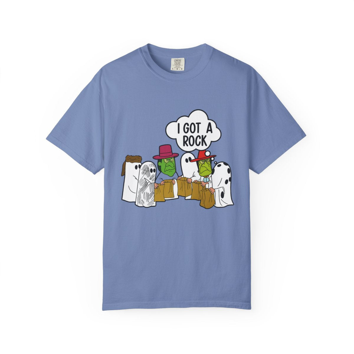 Comfort Colors® "I Got A Rock" Halloween Trick-or-Treat Grinch Mashup T-Shirt
