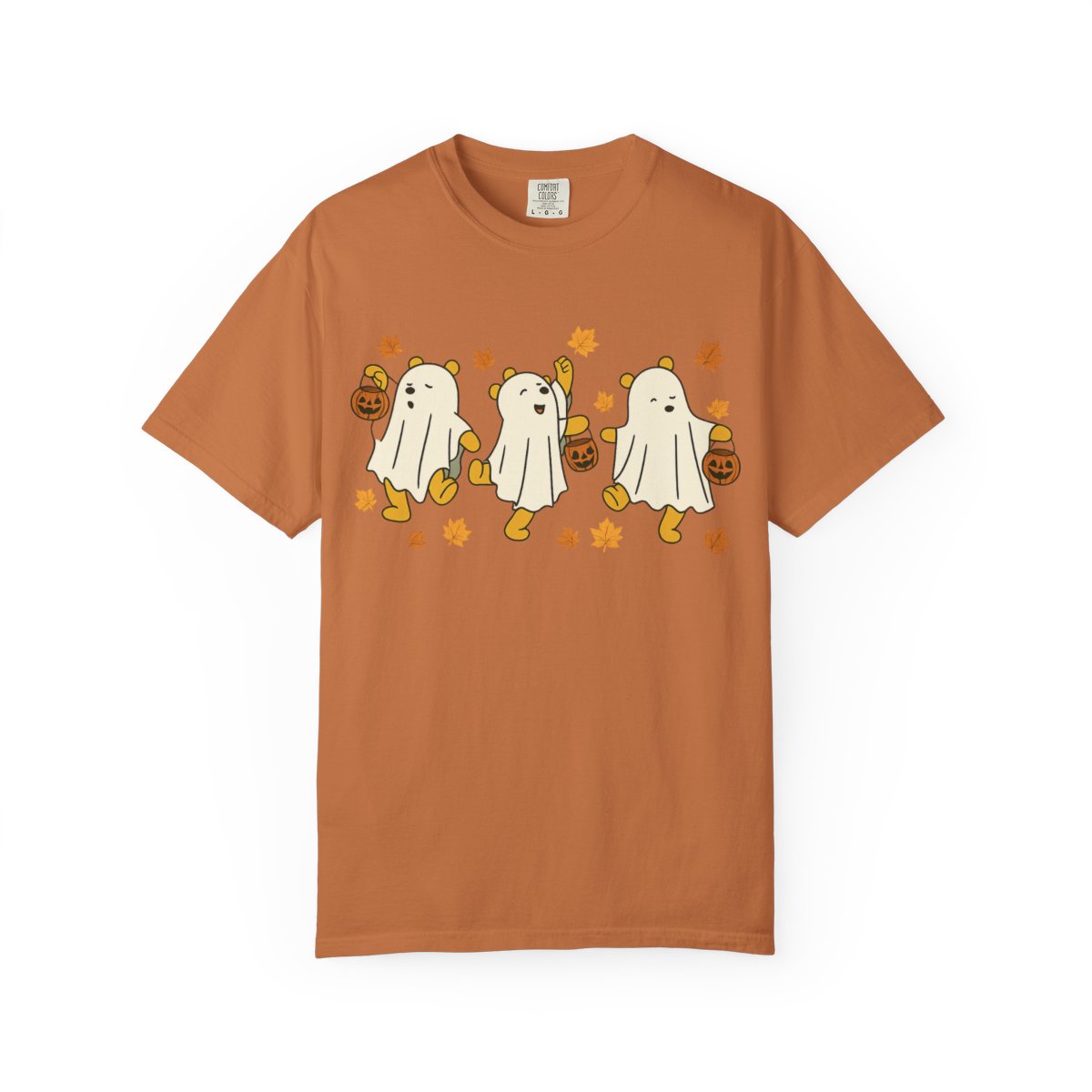 Comfort Colors® " Trick-or-Treat Teddybear Ghosts" Halloween T-shirt