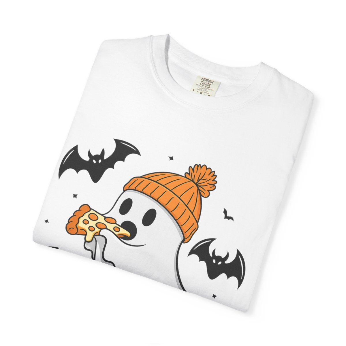 Comfort Colors® Halloween Pizza Ghost Unisex T-shirt