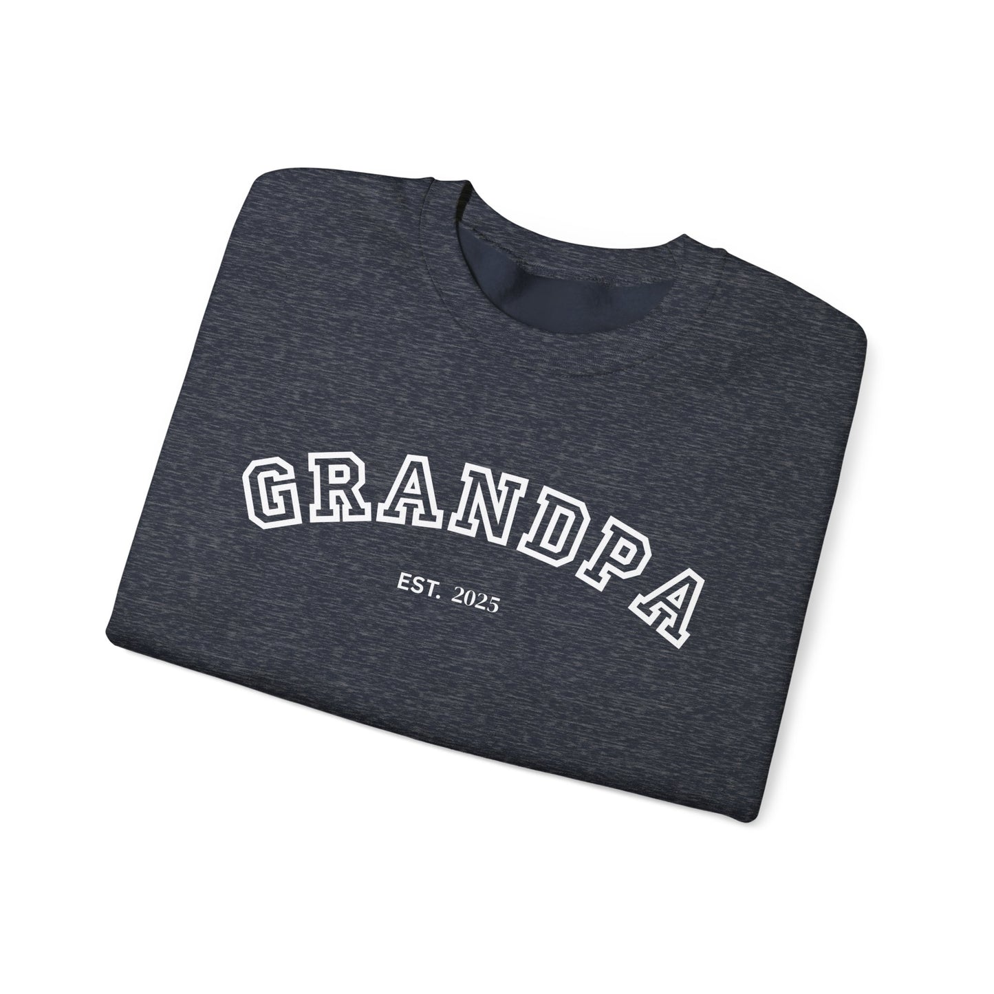 New Grandpa Sweatshirt with Grandkid's Names