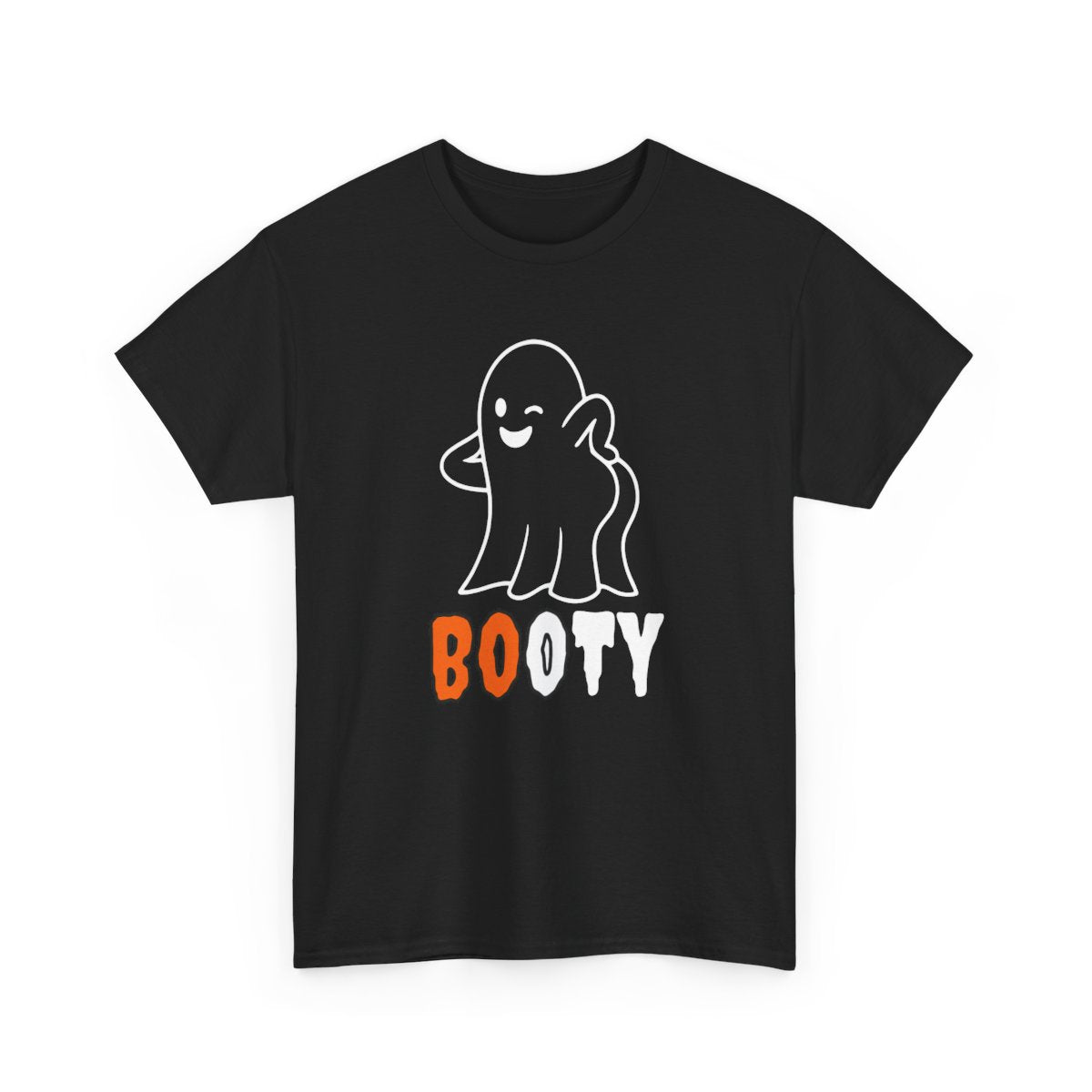 Halloween "Booty Ghost" Funny Unisex Graphic Tee