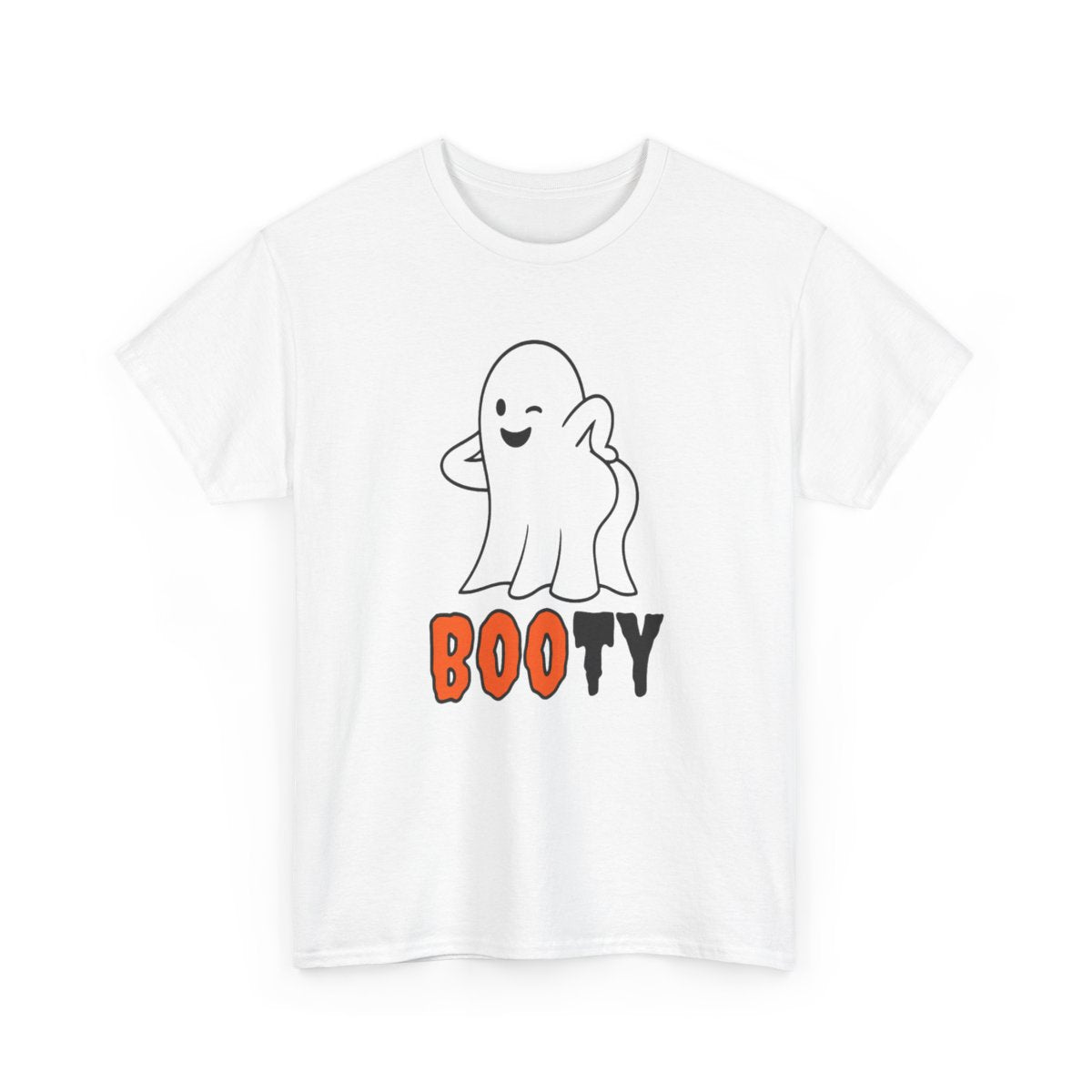 Halloween "Booty Ghost" Funny Unisex Graphic Tee