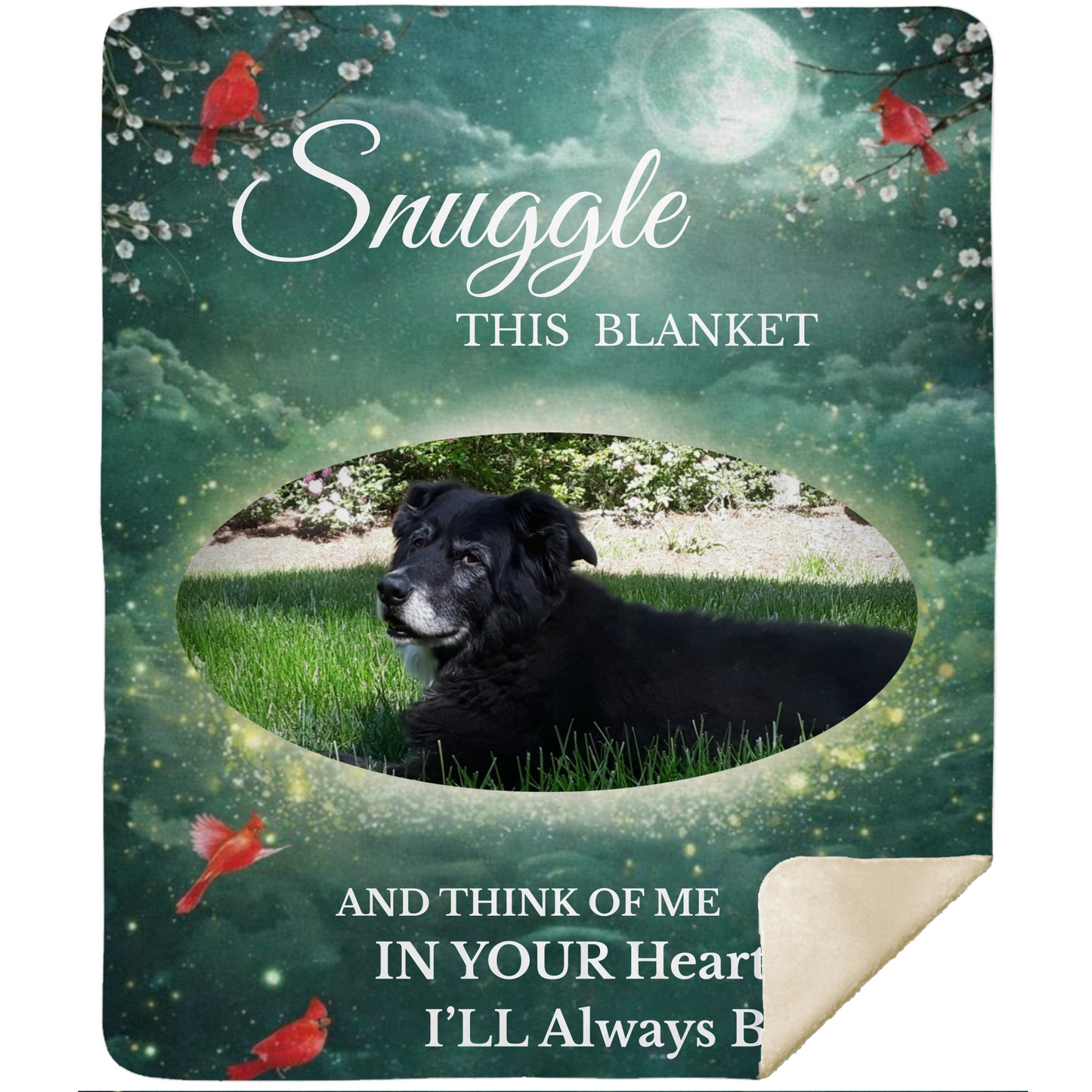 Personalized Pet Memorial Blanket - 50x60