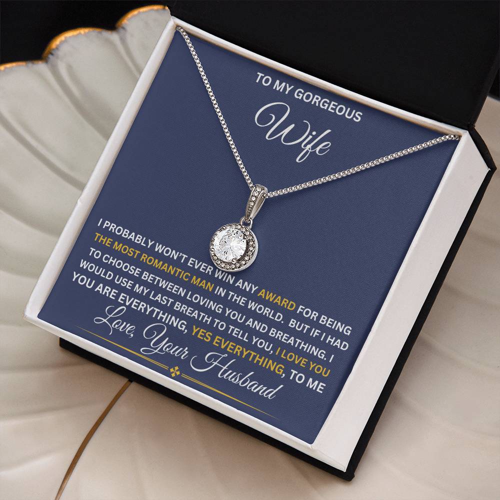 TO MY WIFE    |    WIFE NECKLACE