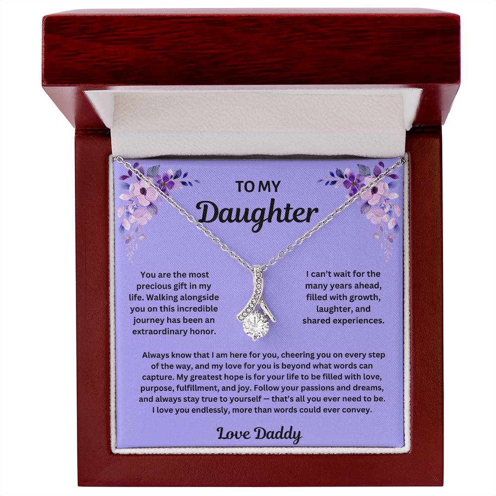 TO MY DAUGHTER NECKLACE   |   FROM DADDY