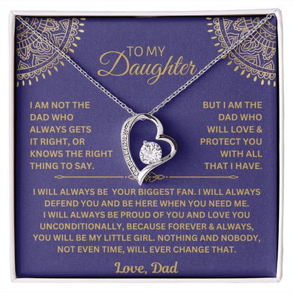 TO MY DAUGHTER  |  FOREVER LOVE NECKLACE