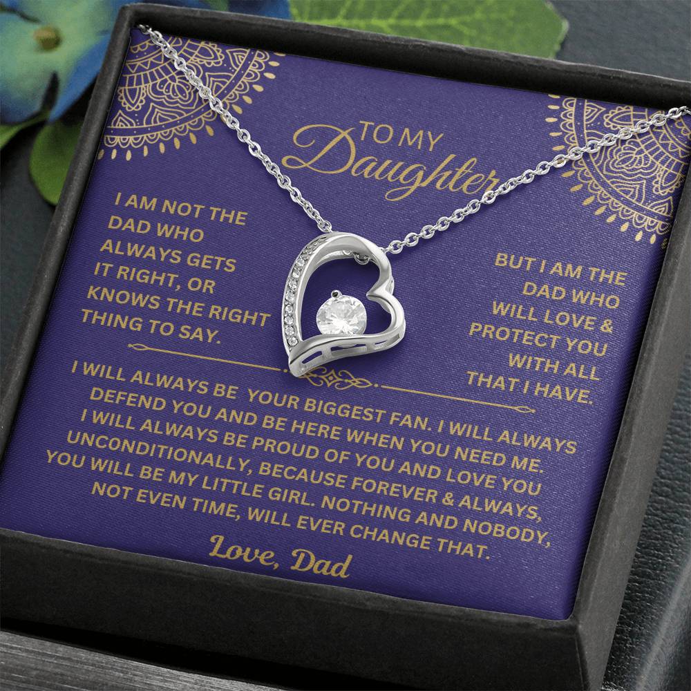 TO MY DAUGHTER  |  FOREVER LOVE NECKLACE