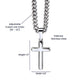 Cuban Link Chain with Artisan Cross