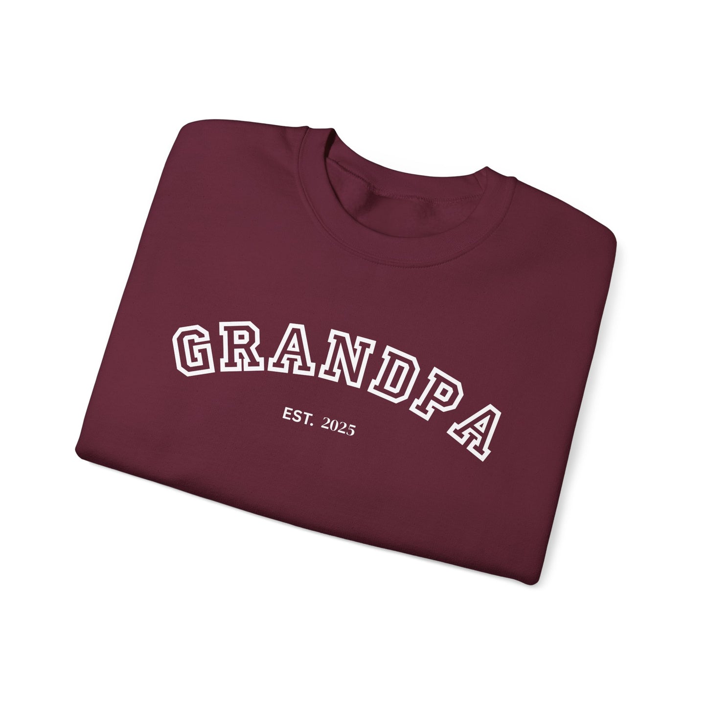 New Grandpa Sweatshirt with Grandkid's Names