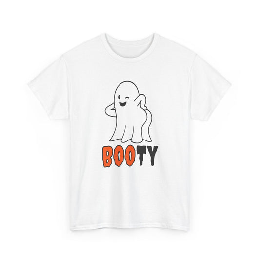 Halloween "Booty Ghost" Funny Unisex Graphic Tee